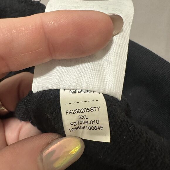 Air Jordan Essentials Fleece Pullover Hoodie Size XXL Men's Black FB7336 010 - Picture 9 of 11